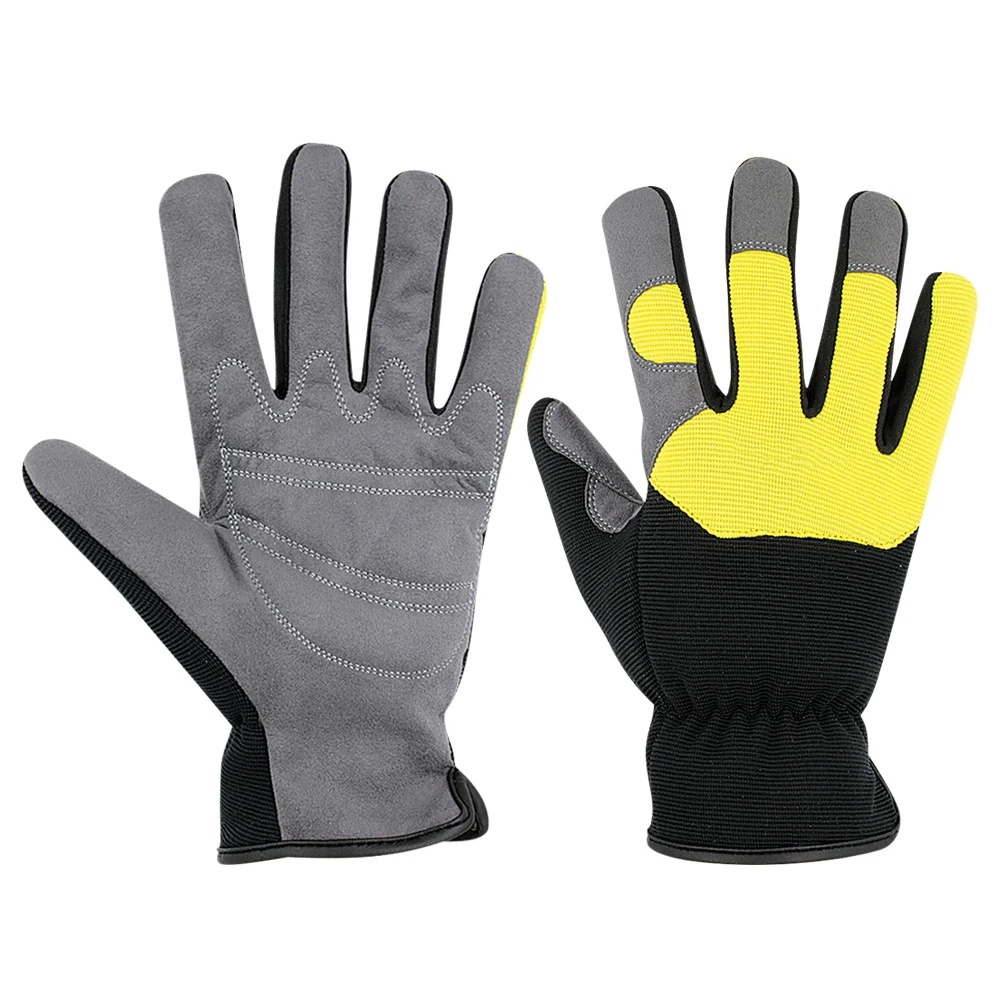 Heavy Duty Mechanic Anti Vibration Shockproof Rescue Cut Resistant Mechanic Gloves