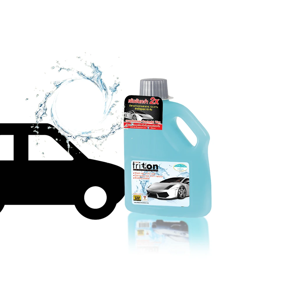 Manufacturing Price Car Wash OEM Service of King Triton Car Shampoo 1000ml Bubble Gum Scent