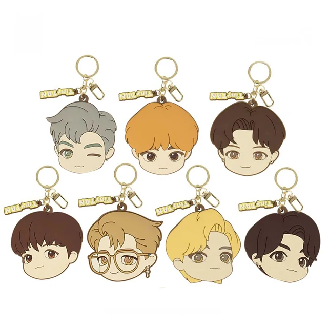 Брелок BT21 B T S Tinytan в виде динамита ручной зеркальный брелок Bangtan Boys Kpop Корея