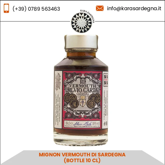 Best Quality Mignon Vermouth DI Sardegna (Bottle 10 CL) Price