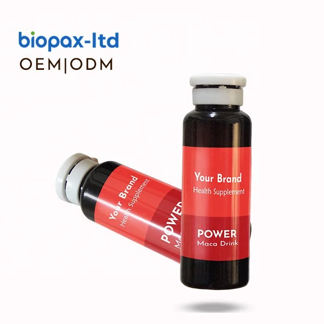 maca oral solution for strengthen  endurance health drink for adult