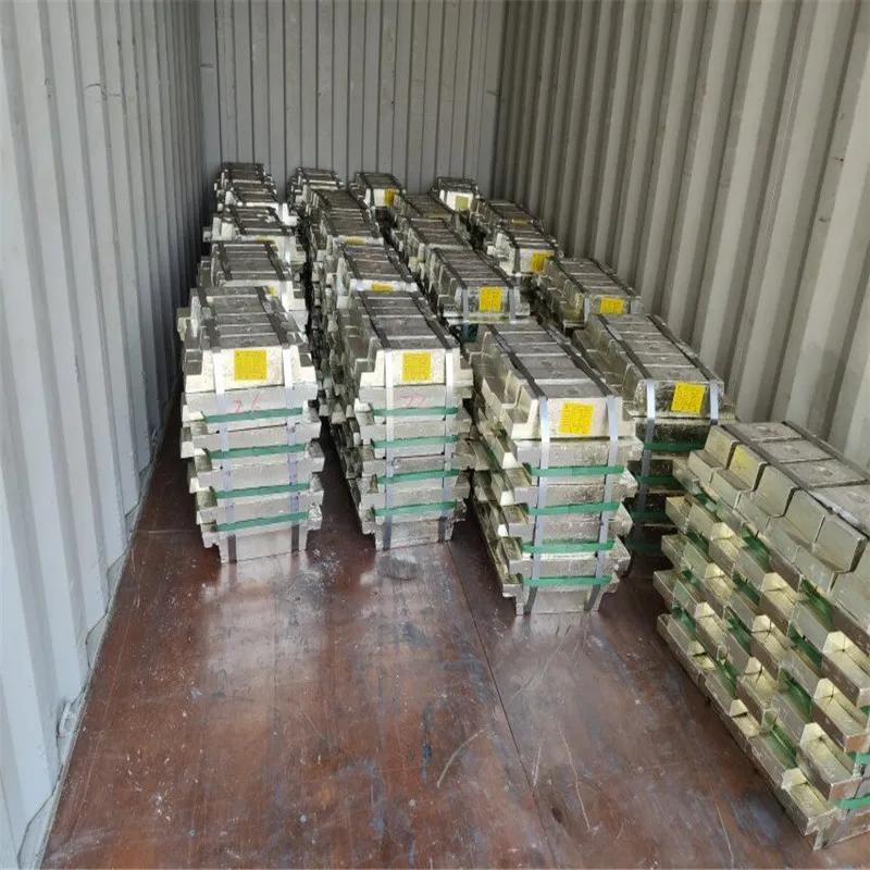 
China high quality 99.99% pure tin ingot for sale 