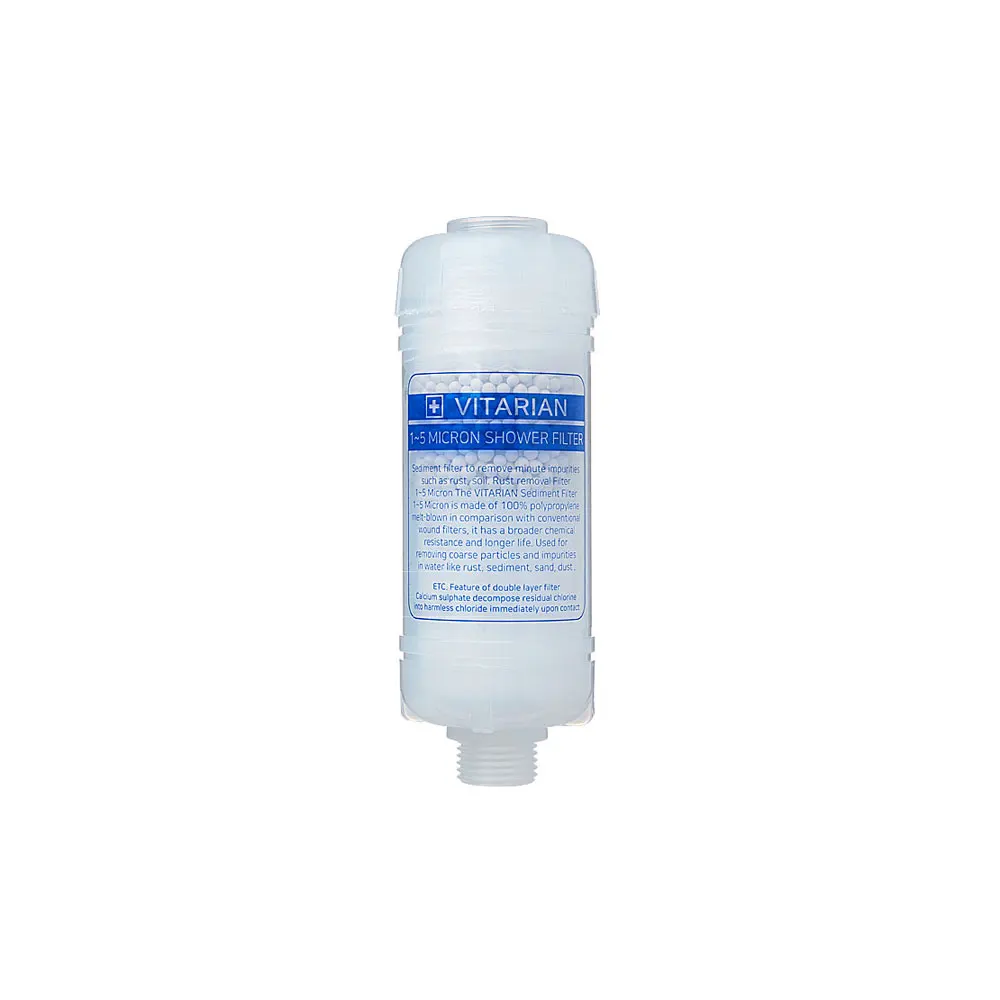 Premium Shower Water Filters Used for Removing Coarse Particles and Impurities in Water Feature of Double Layer Filter
