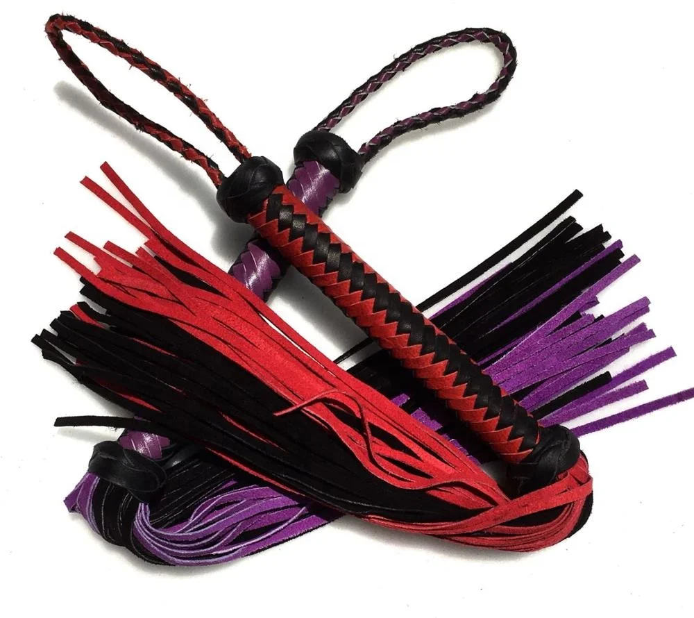 Flogger Shop Toys Cowhide Mini Floggers Male  Leather Whips Male play toys Game Play Spanking Floggers