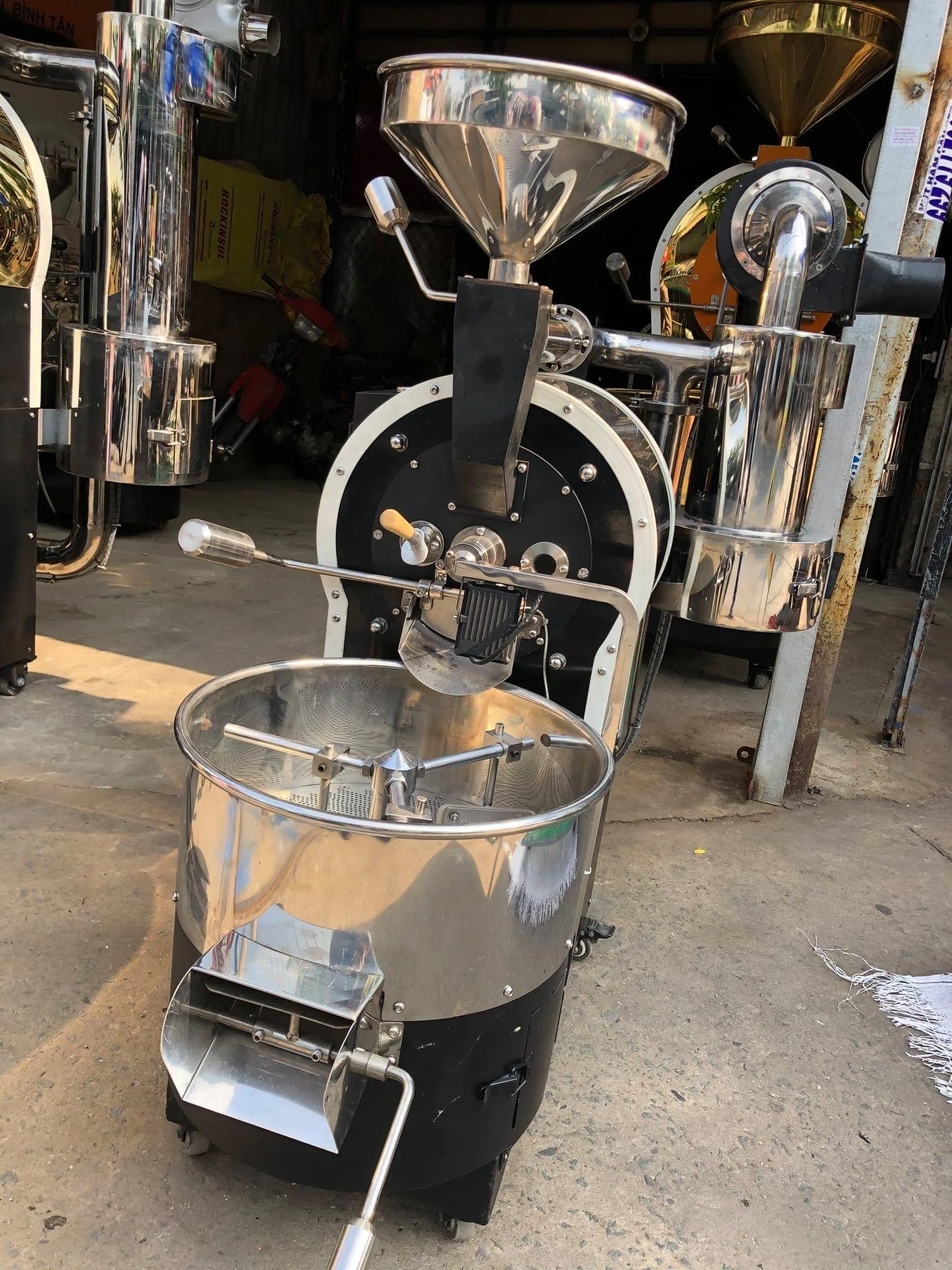 New Stainless Steel Coffee Roaster 5Kg Made in Viet Nam