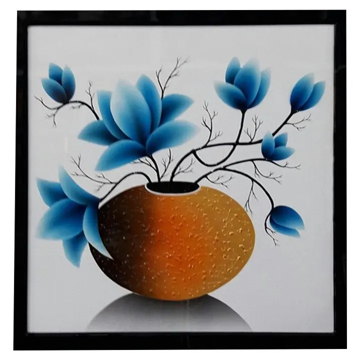 
Modern Lacquer Paintings About Magnolia Flower HML- 009 Made In Viet Nam 