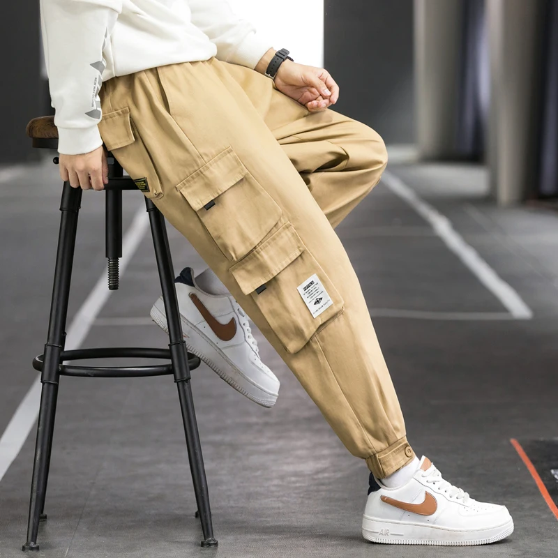 
Popular Logo Ins Baggy Feet For Men In Autumn And Winter Overalls Are Casual And Versatile 