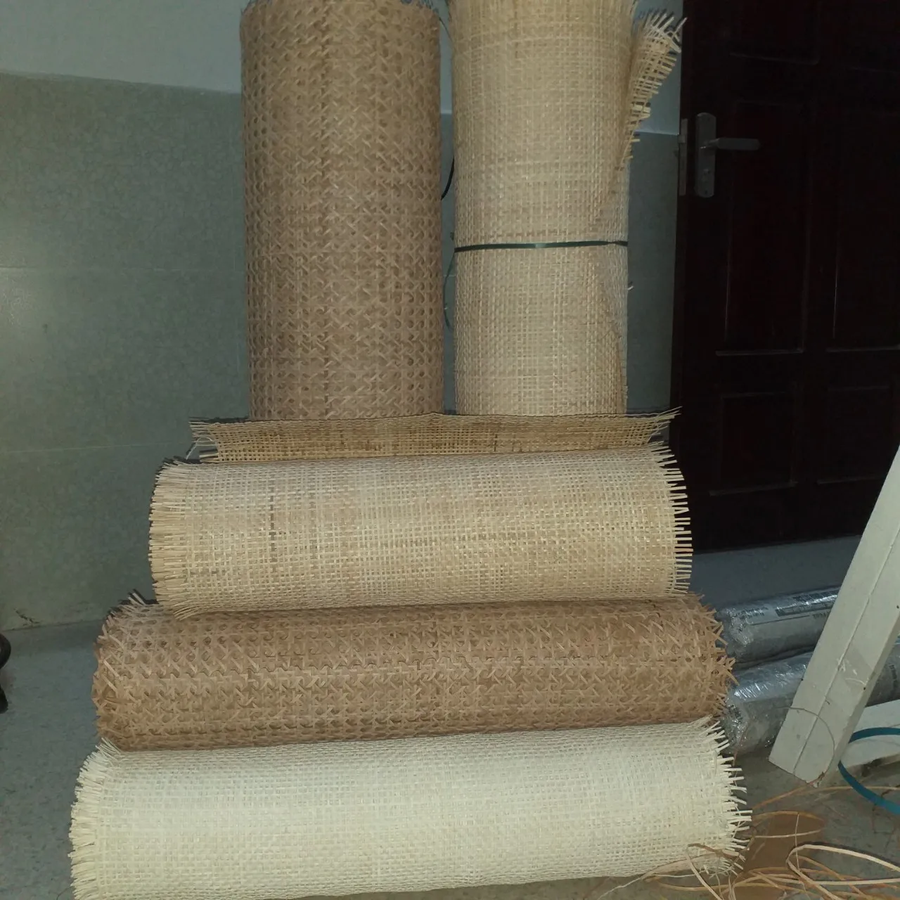 
Rattan cane webbing roll/rattan natural cane roll webbing for furniture best sell - Jessica +84 941 842 405 