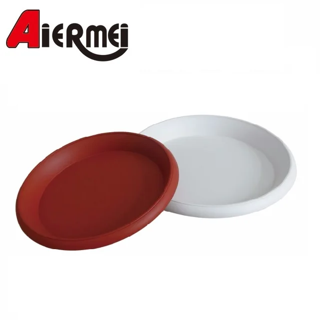  8001-1 Aiermei пластиковая круглая блюдце для