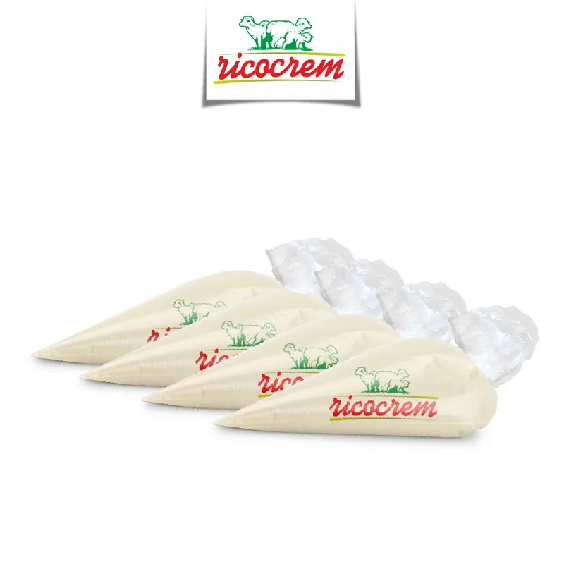 High Quality Made in Italy Flavored Sweet Frozen Sheep Ricotta Cheese Cream Pastry Bag 681gr 4 x box Ready for Export