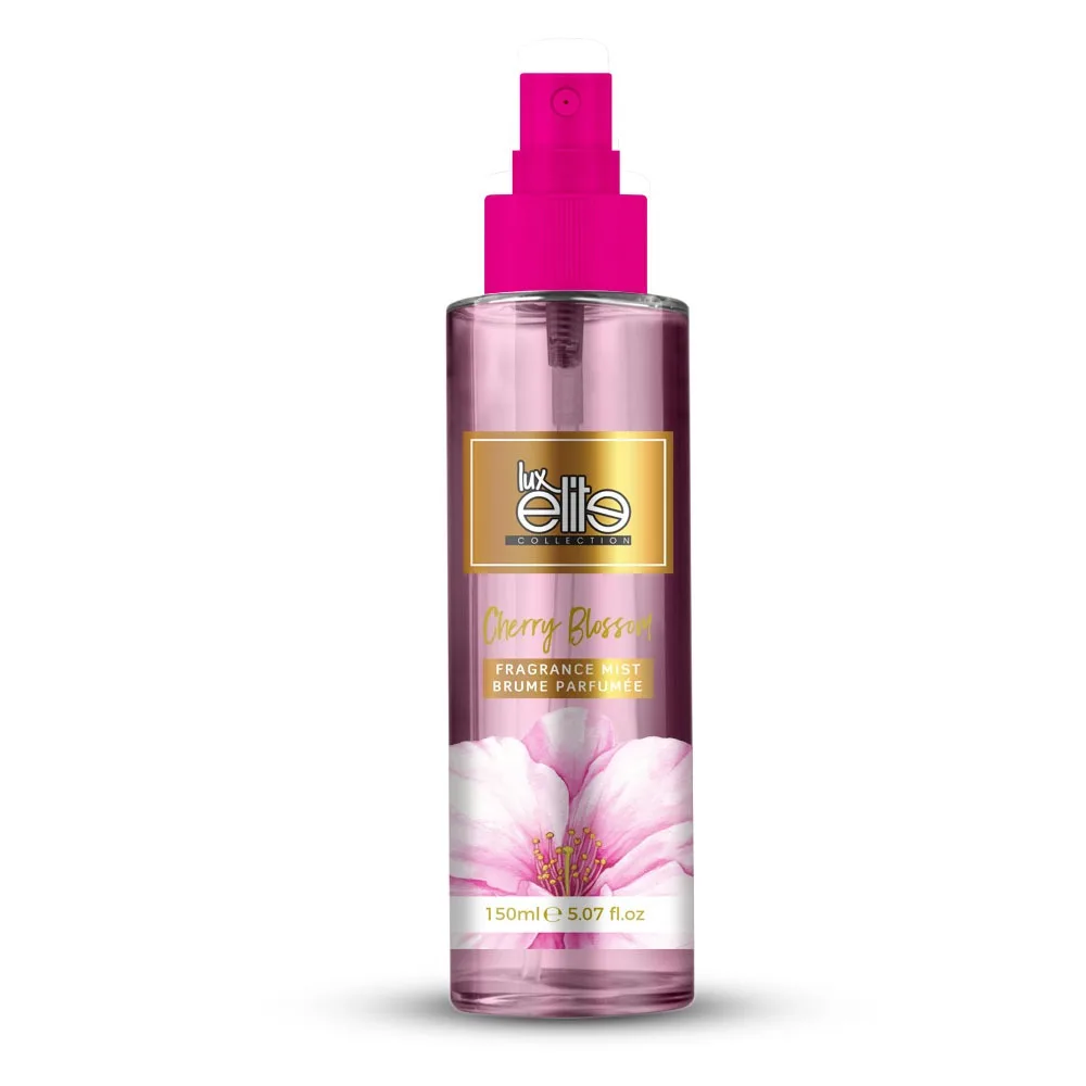 Luxelite Fragrance Mist Cherry Blossom 150ml Turkish Manufacturer Private Label Wholesale