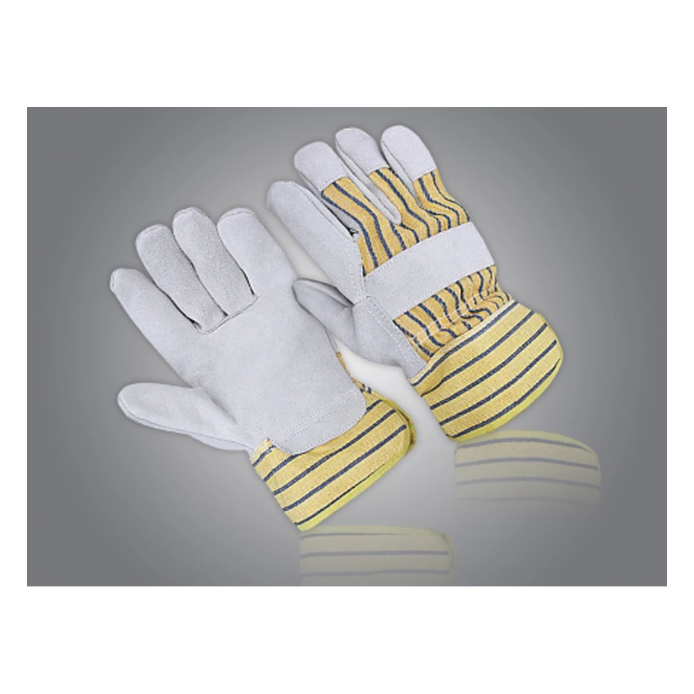 Hot Sale Custom Made Industrial Safety Canadian Work Gloves Working Leather Rigger Working Heavy Duty Gardening Haulage Gloves