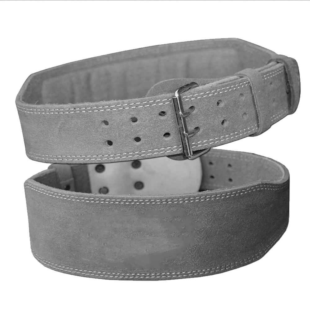 Тяжелый удобный кожаный ремень предназначенный для поддержки поясницы во время силовых тренировок