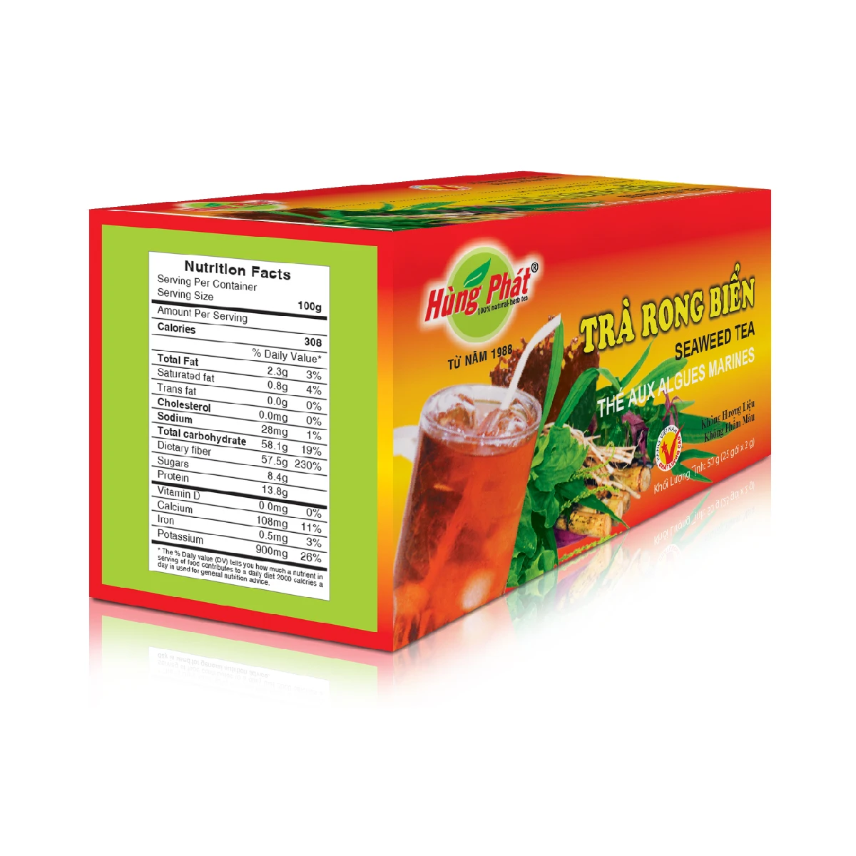 
Seaweed Tea- Flavored Herbal Teabag 