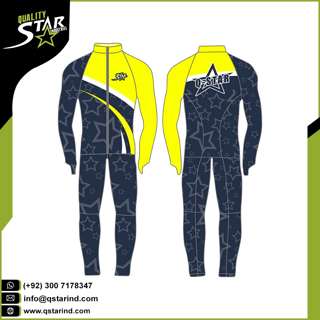 Men`s Skiing Racing Suit Cheap Price Customized Logo Printed top best Men Ski racing suits removeable hood snow suit