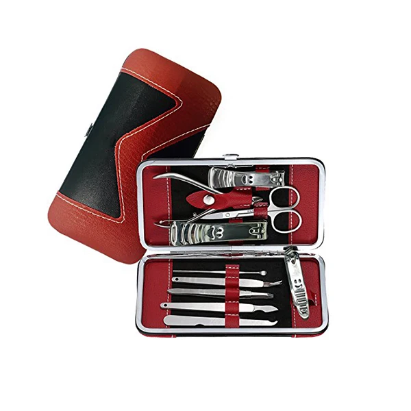 Professional Manicure 6 Pcs Set Silver Color Stainless Steel Beauty Instruments Fully Customized Pedicure Equipment Kit