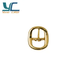 25mm copper girth polihsig solid brass belt buckles