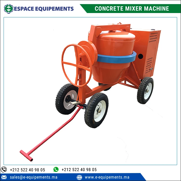 Best Performance 9-12 (m3/h) Productivity 186FS Diesel Engine 360L Concrete Mixing Machine for Construction Applications