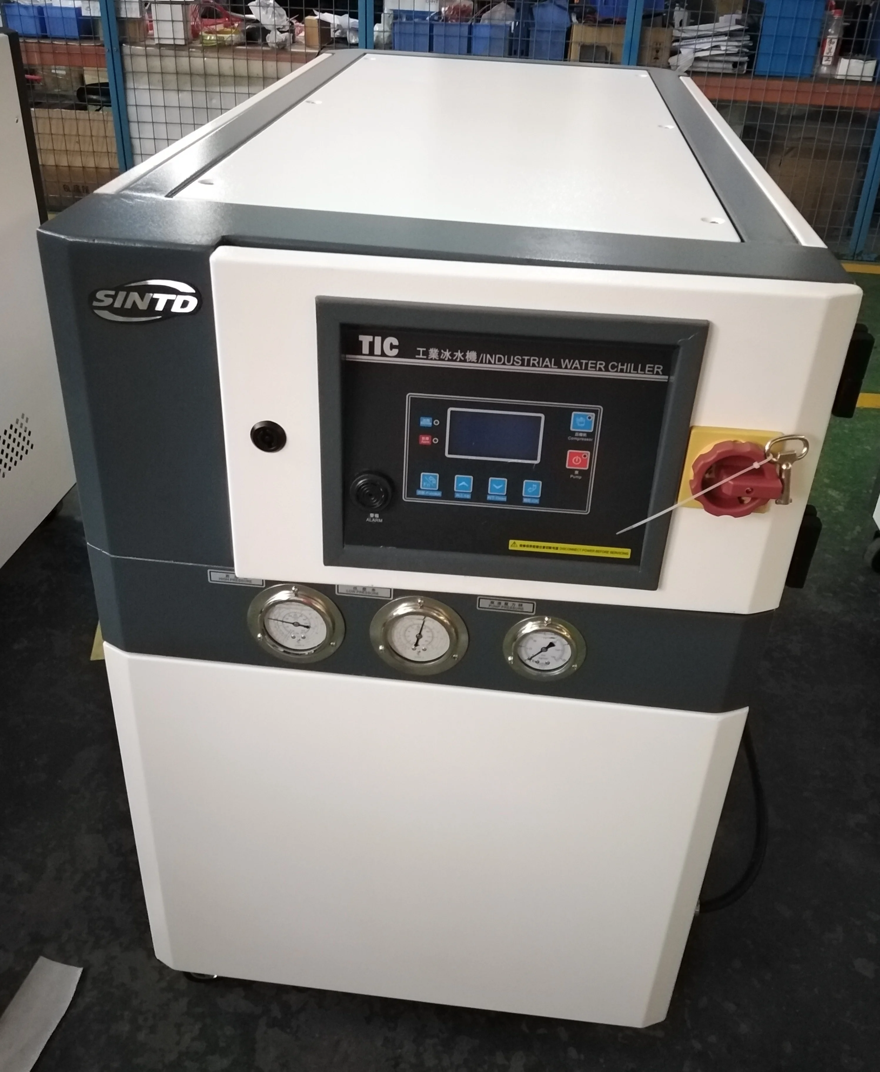 
High Efficiency Environmental Friendly Industrial Plastic Water Cooled Chiller 