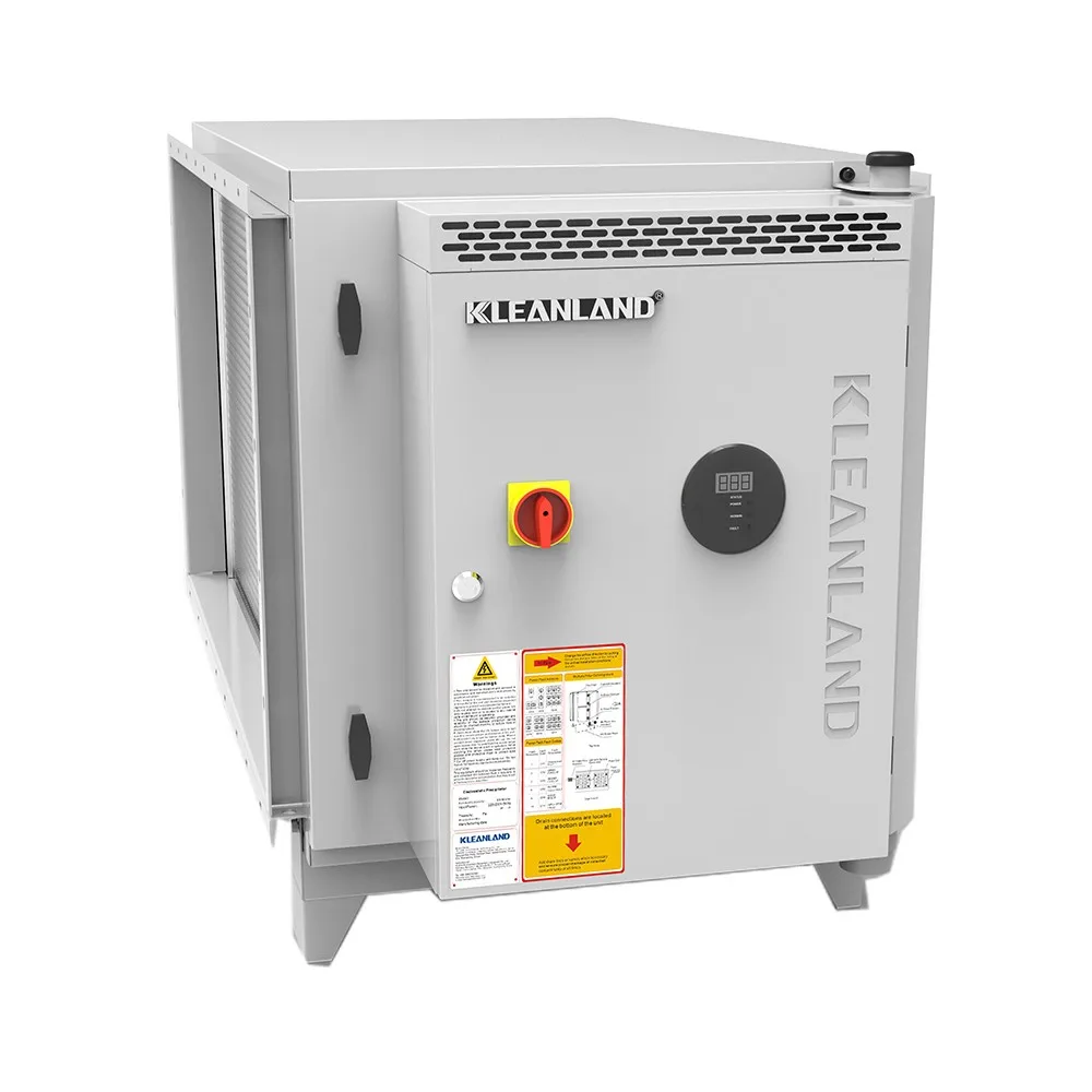 Автоматическая очистка, коммерческая кухонная установка, экологический очиститель масляного тумана