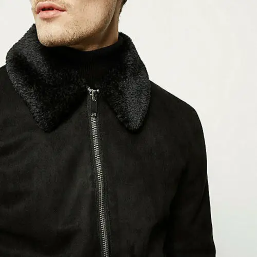 Оптовая продажа Лидер продаж зимние мужские модные пальто уличные однотонные хлопковые куртки большого размера с меховым воротником для мужчин одежда