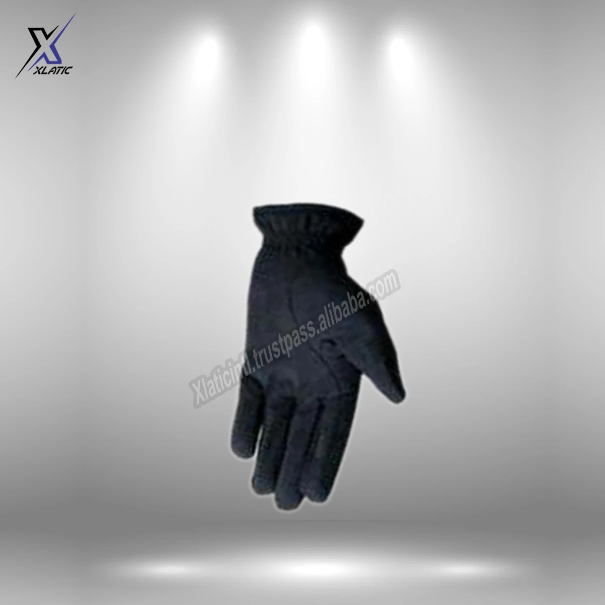 Ready to ship 2021 New design wholesale synthetic leather equestrian gloves for men women black horse riding gloves