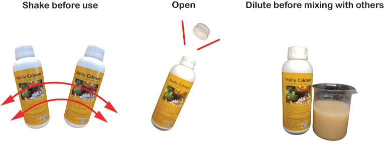 Высококачественное нано-бустерное жидкое удобрение кальция для апельсинового сельскохозяйственного удобрения