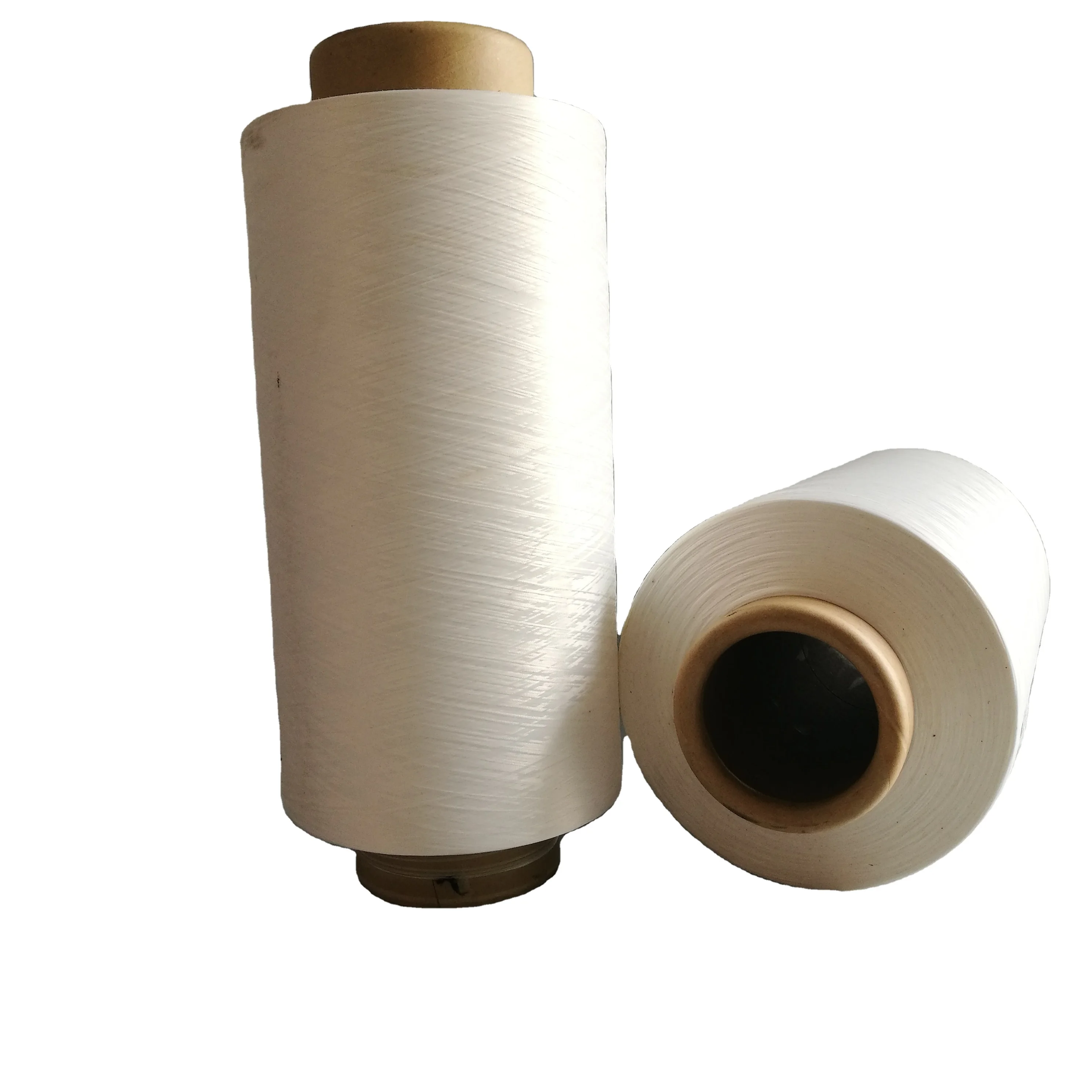 Recycled DTY NIM DDB black 100D/144F dope dyed eco natural polyester yarn with GRS OEKO certificate for Denim knitting fabric