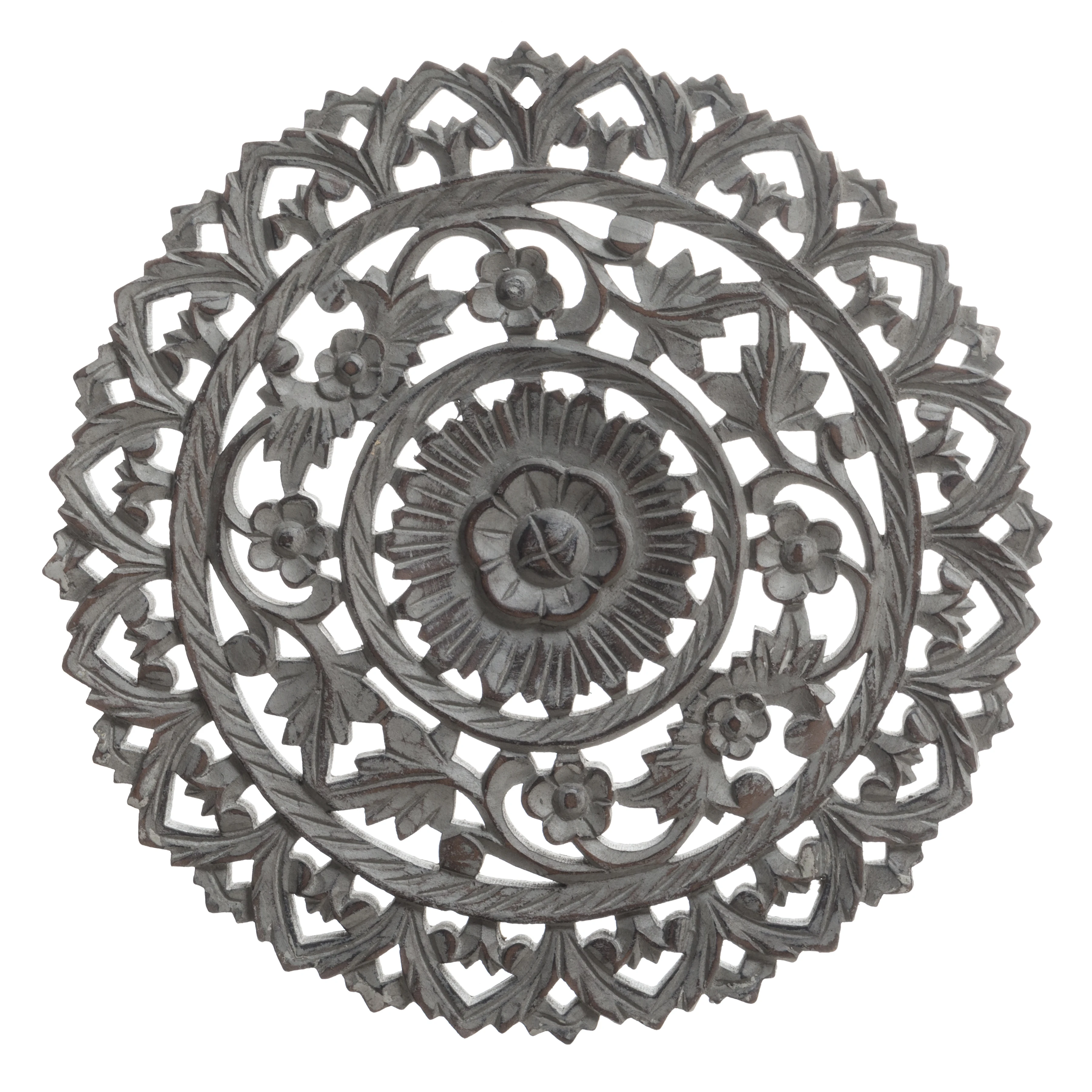 Elegant Flowers Wooden Wall Art Home Decoration