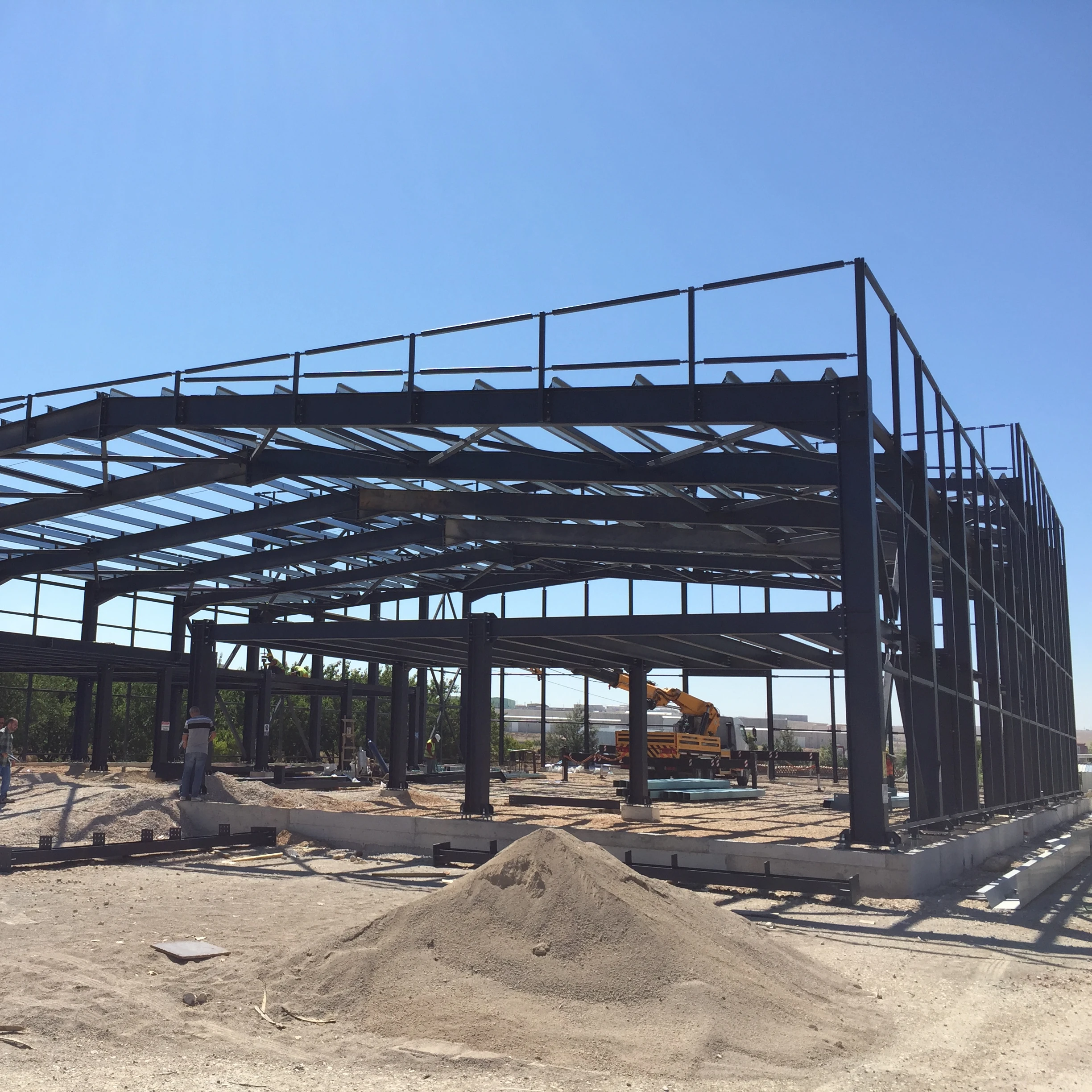 Стальная конструкция выставочный зал офисное здание CE | ISO | EN