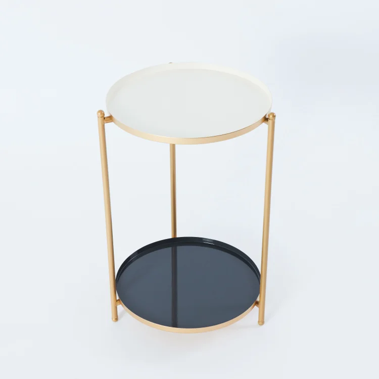 Распродажа от китайского производителя круглый зеркальный журнальный столик в скандинавском стиле высокого качества Современная гостиная