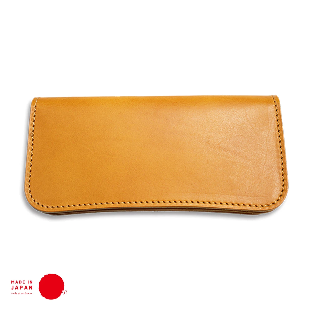 [Точиджи кожаный] длинный кошелек-Сделано в Японии