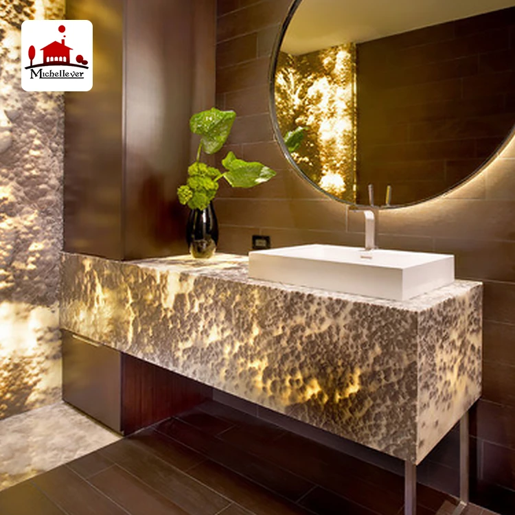 bathroom vanity led edge lit black round gold backlight mirror bathroom minimalist large round white mirror