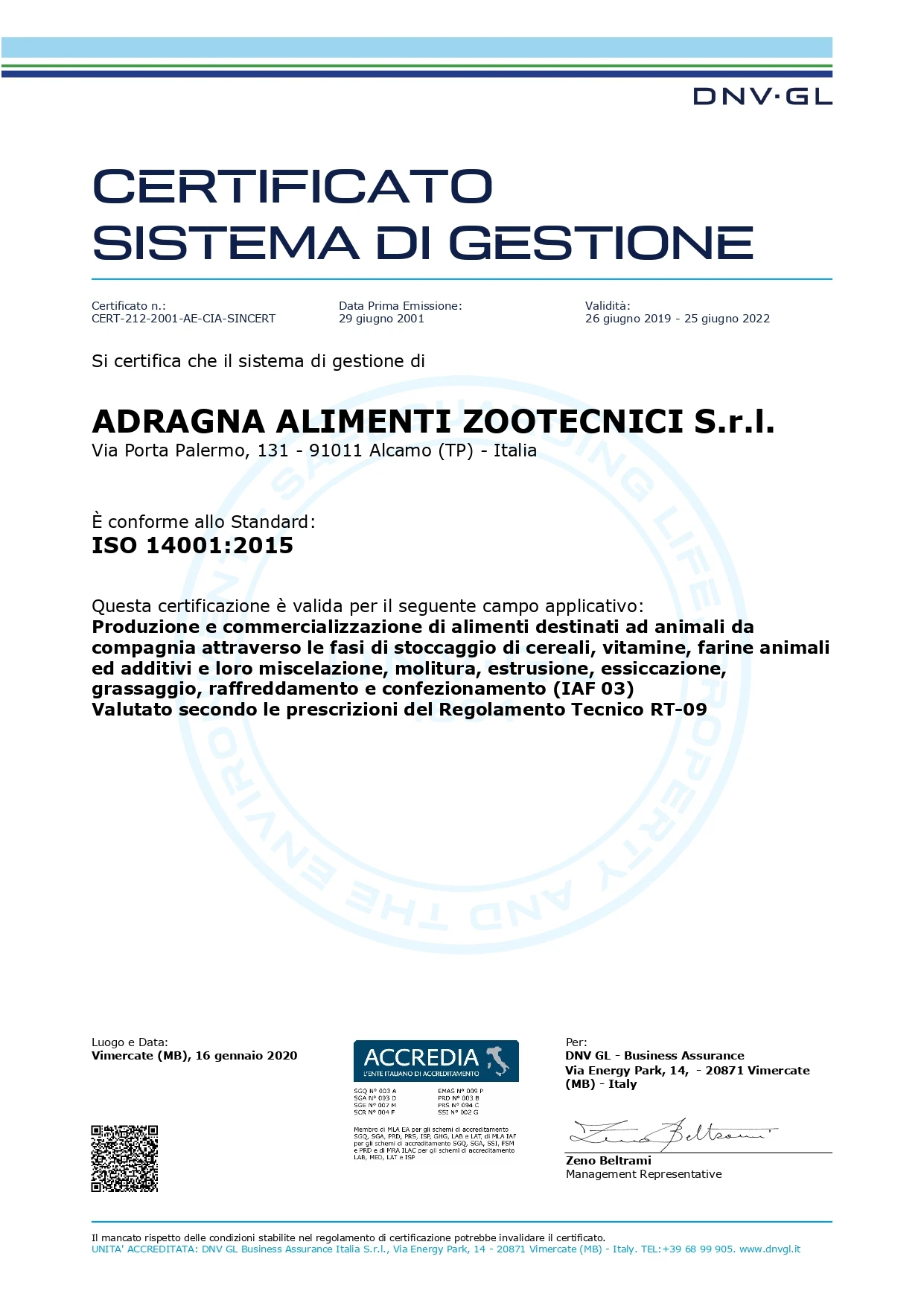 Italian Products Flavour Dry Dog Food Pork Citrus Suited for Large Adult Dogs 12kg