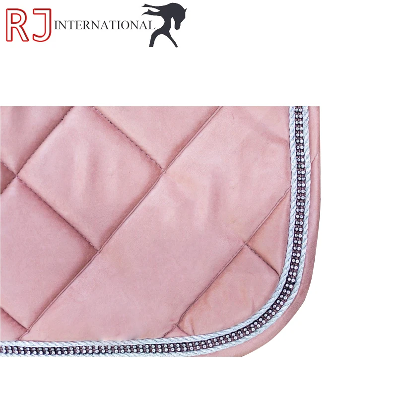 Different Design Custom Made Saddle Pads Anti-Slip Horse Riding Saddle Pads Sets