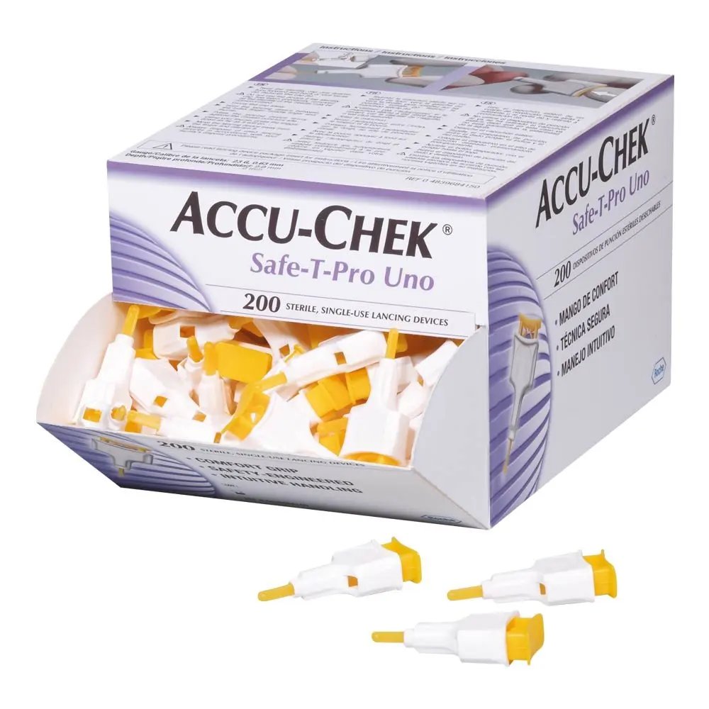Комплект ланцетов Accu_Chek Safe-T Pro Uno (200s)