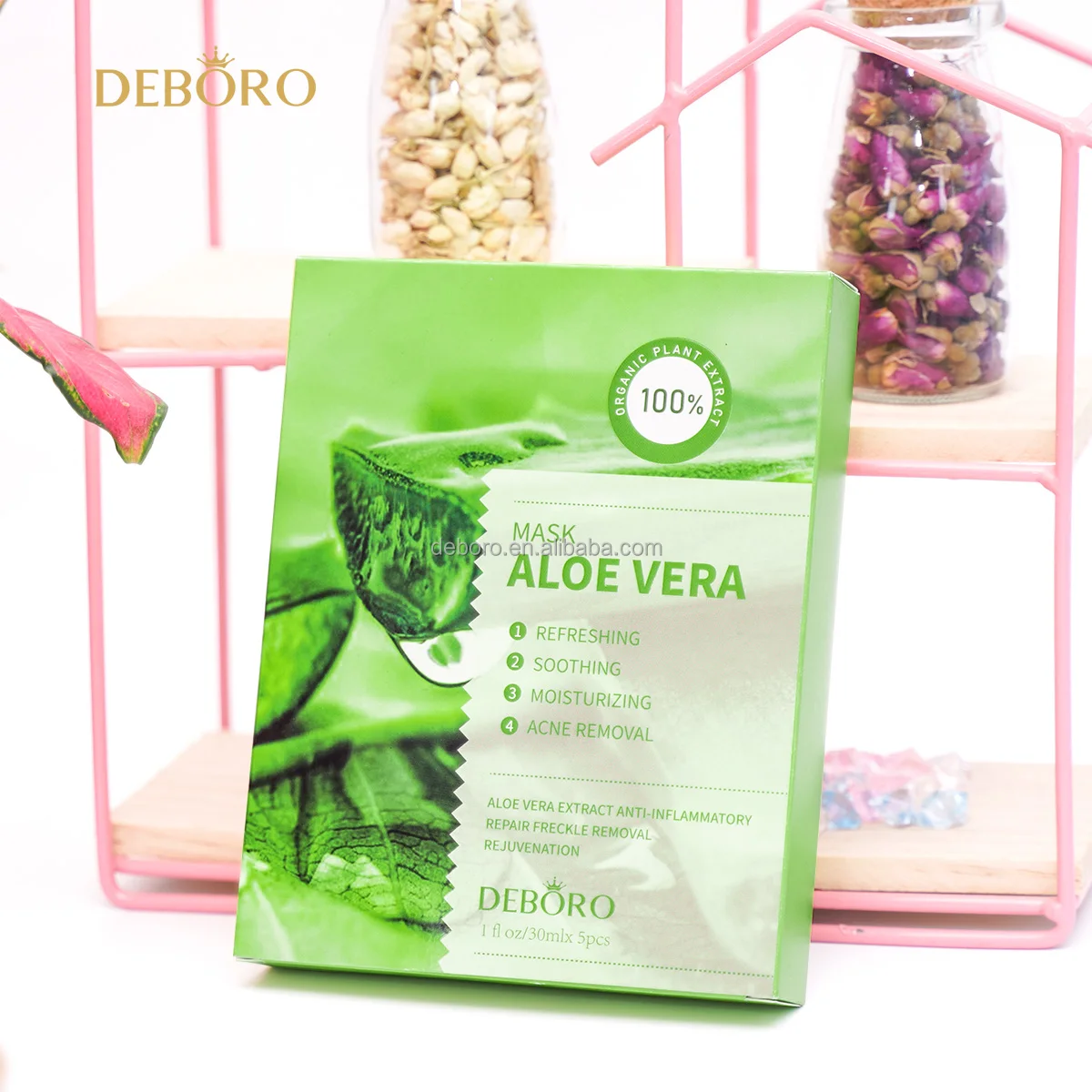 Private Label Nature Mask Chain Mens Skincare Set Republic Real Nature Mask Sheet Vegan Skincare Aloe Vera Facial Mask