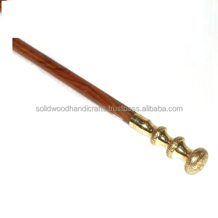WOODEN HANDICRAFTS WOODEN WALKING STICK WITH HIGH QUALITY