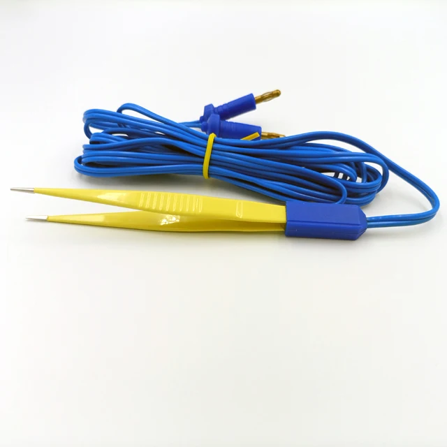 
Electrosurgical Bipolar Forceps With Cable Electrocoagulation Bipolar Forceps 