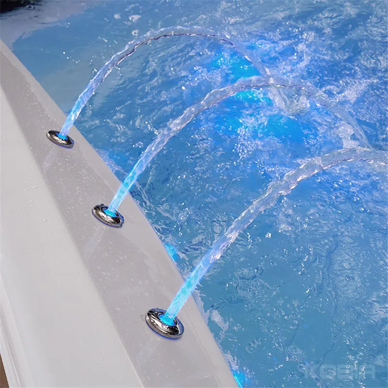 Bathtub Manufacturer Endless Swimming Pool Outdoor Spa Pool Acrylic Massage Above ground Outdoor Exercise Hot Tub Pool