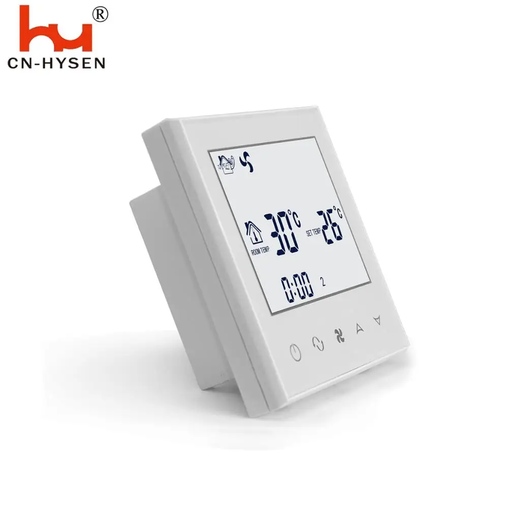 HY03AC Tuya wifi control digital thermostat programmable Thermostat For Fan Coil With Modbus Or RS485