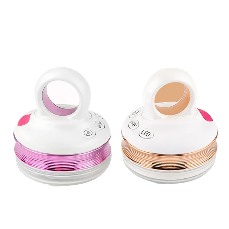 Мини-массажер для подтяжки кожи со светодиодной подсветкой, аппарат для фотонной терапии, удаления морщин и лифтинга лица