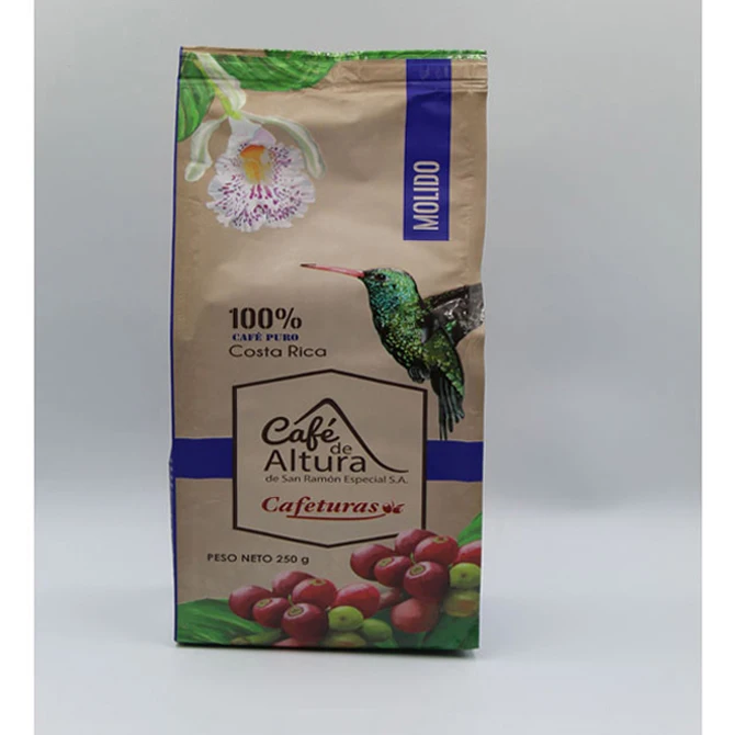 Костариканская Арабика (500 г цельной фасоли), 100% единичное производство
