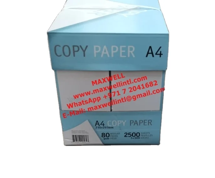 A4 Copy paper 80GSM Photocopy Paper Office Paper