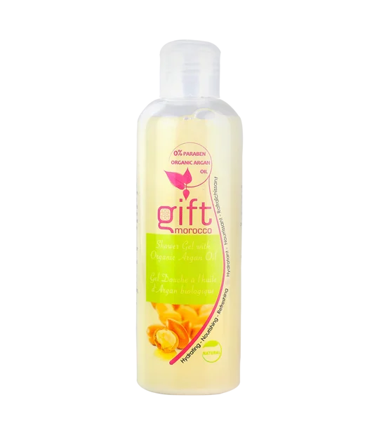 Гель для душа с органическим аргановым маслом