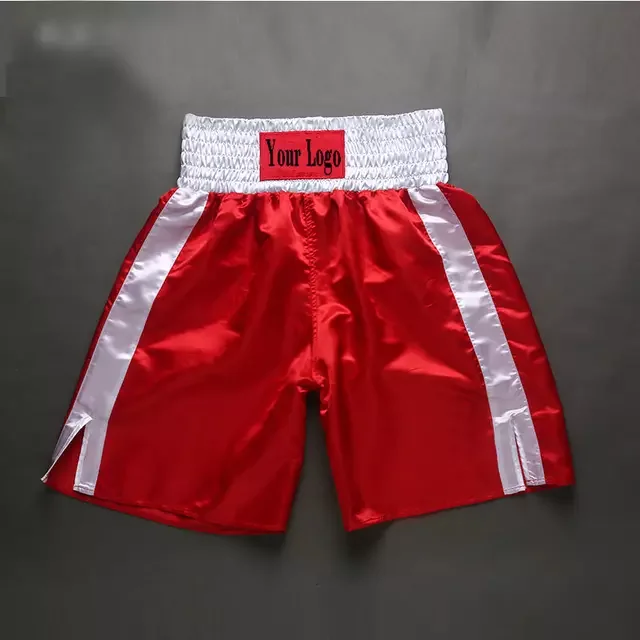 Muay Thai Boxing Shorts Kickboxing Fight Muay Thai Shorts Custom Breathable Boxing Trunks Man Woman MMA Shorts