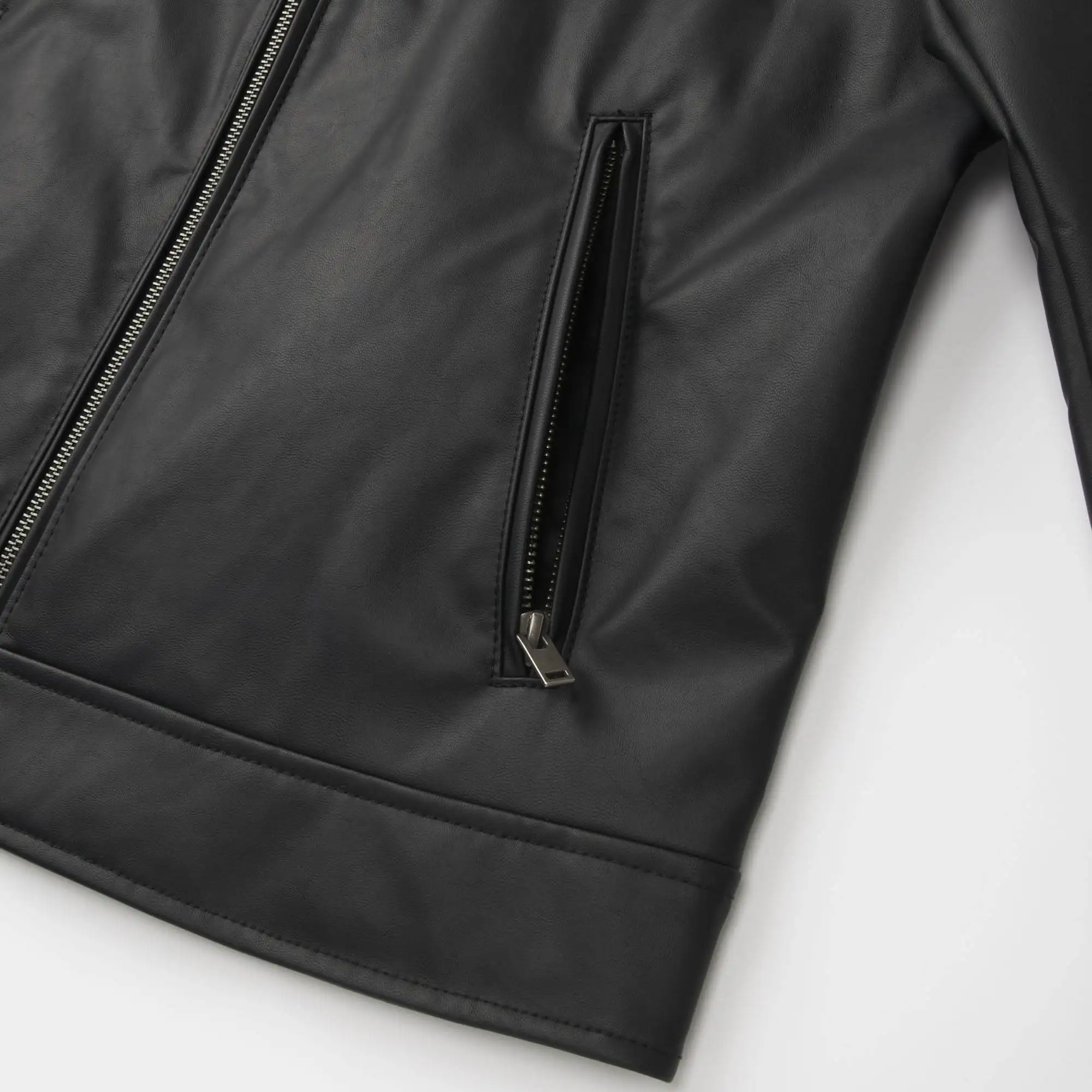 
Cheap High Demand Mens Top Quality Faux Leather Jacket 