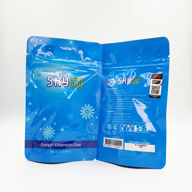 Sky Glue S  5ml for Eyelash Extensions Korea Original Sky Glue Red Cap Fast Dry Long Lasting Eyelash Glue Private Label Adhesive