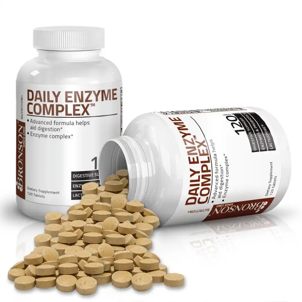 Daily Digestive Enzyme Complex - 120 Tablets
