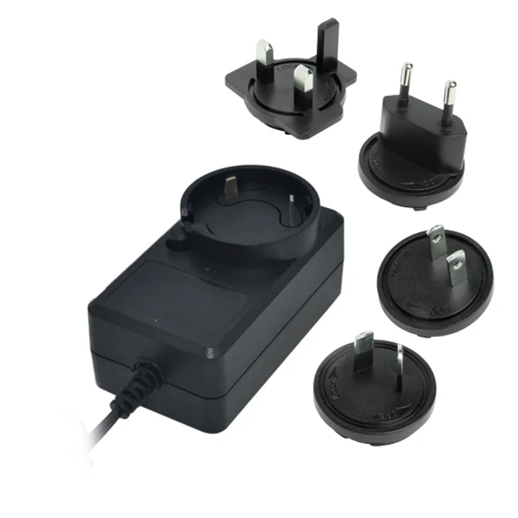 Interchangeable Plug Power Adapter 12V 3A Power Supply 12 Volt 3 Amp Ac Dc Adaptor 12V 3000Ma Adapter